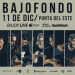 11 de diciembre BAJOFONDO EN VIVO celebrando sus 20 años de música