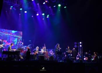 Bajofondo en el Antel Arena diciembre 2021 Foto Claudia Rivero