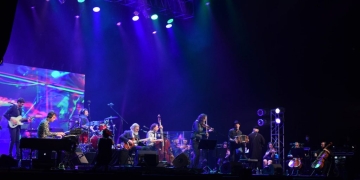 Bajofondo en el Antel Arena diciembre 2021 Foto Claudia Rivero