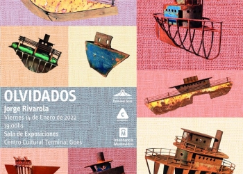 exposición individual, el artista Jorge Rivarola mostrará parte de su obra a partir del viernes 14 de enero en el Centro Cultural Terminal Goes