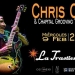 Vuelve a Uruguay un grande del blues de U.S.A. CHRIS CAIN Acompañado por CHAPITAL GROOVING THE BLUES MIÉRCOLES 9 DE FEBRERO / 21 HS LA TRASTIENDA Entradas en venta por Abitab