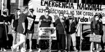 Movilización Nacional - Nueva Helvecia PRESENTE - Enero 2022 - Foto © Daniela Hernández