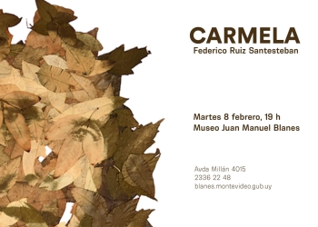 Carmela en el Museo Blanes