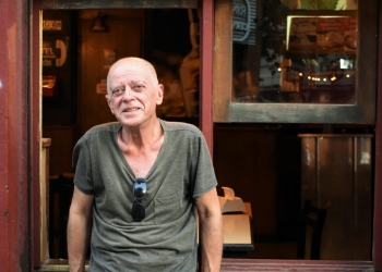 Daniel Jacques en entrevista con Paulo Roddel - Febrero 2022 - Foto Andrea Silvera