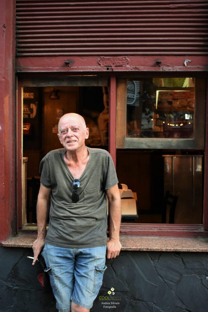 Daniel Jacques en entrevista con Paulo Roddel - Febrero 2022 - Foto Andrea Silvera