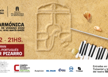 Artur Pizarro junto a la Orquesta Filarmonica de Montevideo