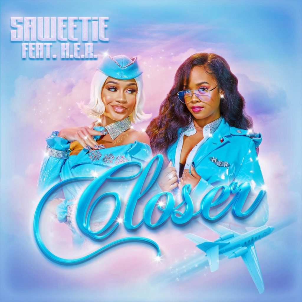 La artista nominada al Grammy Saweetie presenta su nuevo single "Closer" feat. H.E.R