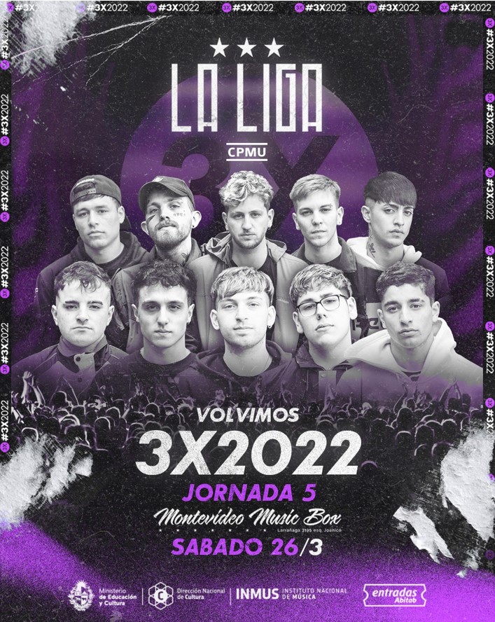 3x La Liga: Jornada 5 - Vuelve La Liga! Montevideo Music Box el sábado 26 de marzo