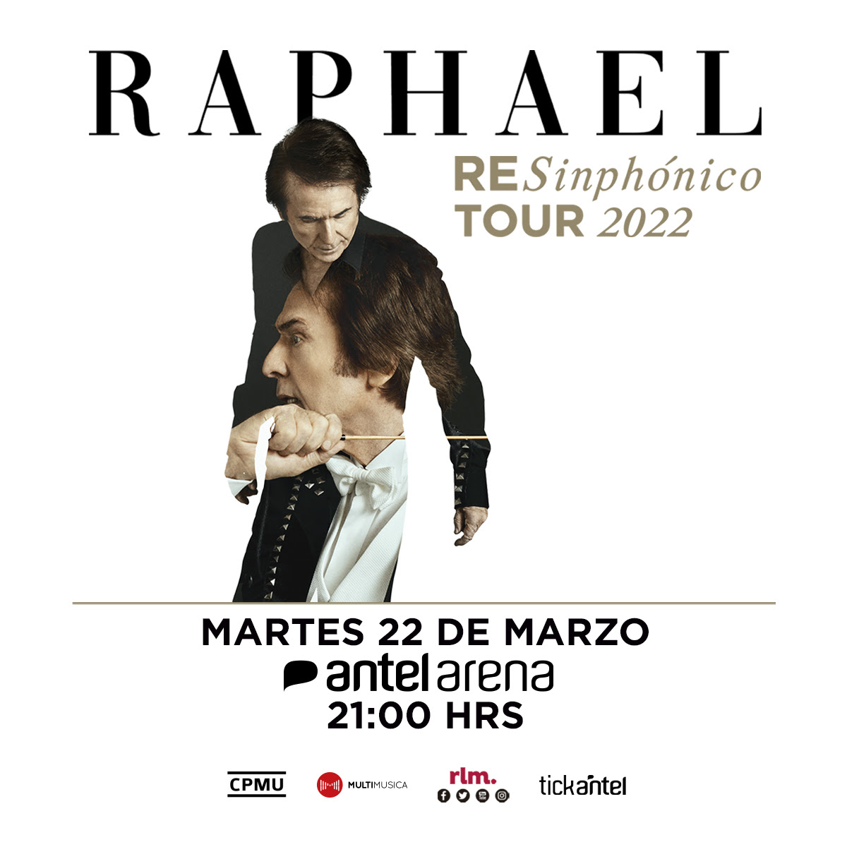 Raphael: Resinphónico tour 2022