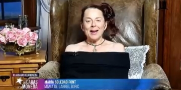 Gabriel Boric en contacto en vivo con su madre, María Soledad Font, desde Punta Arenas