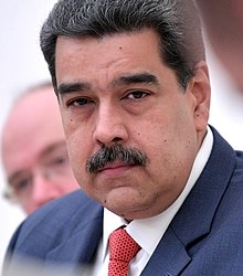 El presidente de Venezuela, Nicolás Maduro, durante una reunión con el presidente de Rusia, Vladimir Putin. Foto Kremlin.ru