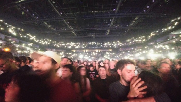 Noche interior - Gorillaz en Antel Arena - Abril 2022 - Foto - Jorge Machado
