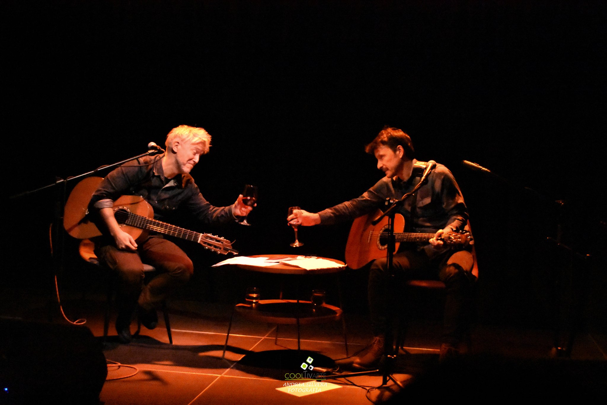 Antonio Birabent en Magnolio Sala - invitado Martín Buscaglia - Mayo 2022 - Foto Andrea Silvera