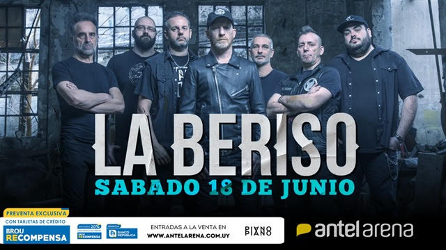 LA BERISO EN URUGUAY 18 de junio - Antel Arena