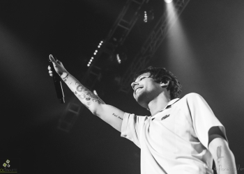 Louis Tomlinson se presentó el 24 de mayo del 2022 en Antel Arena Fotografía: Florencia Veres