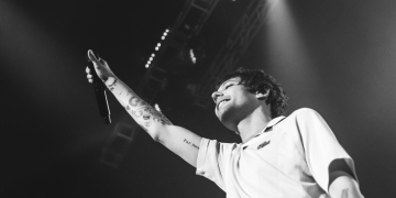 Louis Tomlinson se presentó el 24 de mayo del 2022 en Antel Arena Fotografía: Florencia Veres