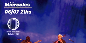 Julio Cobelli y Hugo Rivas en Sala Zitarrosa Festival Internacional de Guitarras