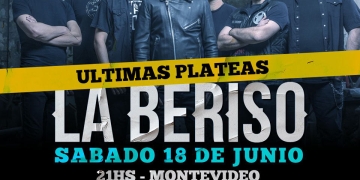 LA BERISO - 18 de Junio - Antel Arena - últmas entradas