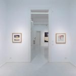 Izq. “También en el ártico”, 1971. Dcha. “Nadie nos espera”, 1971. Ambos acrílico sobre tela 180×180cm.