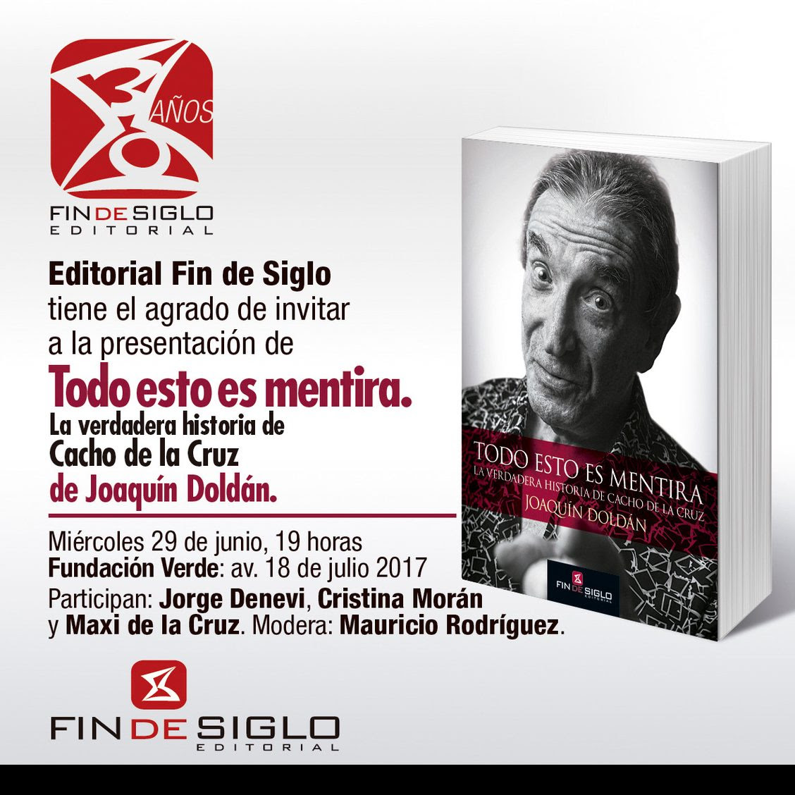 biografía de Cacho de la Cruz biografía de Cacho de la Cruz