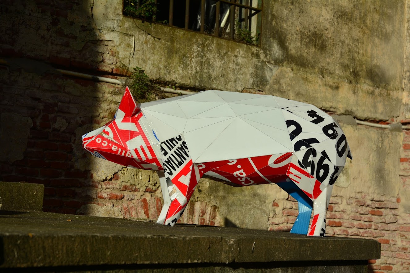 Obra de Fernando Foglino - Octubre 2017 - Espacio de Arte Contemporáneo - Montevideo - Foto Federico Meneses