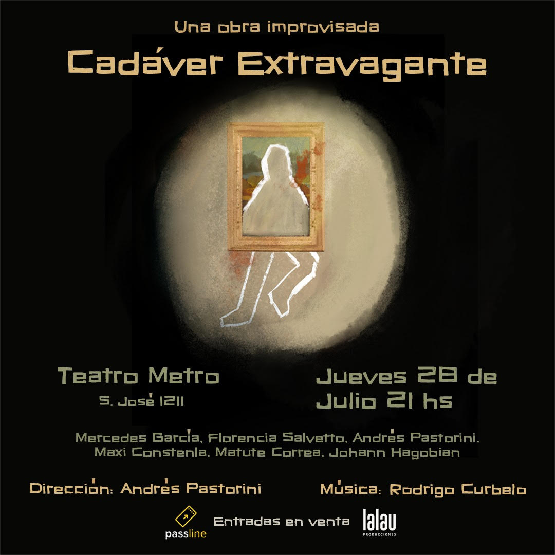 CADÀVER EXTRAVAGANTE - REESTRENO 2022