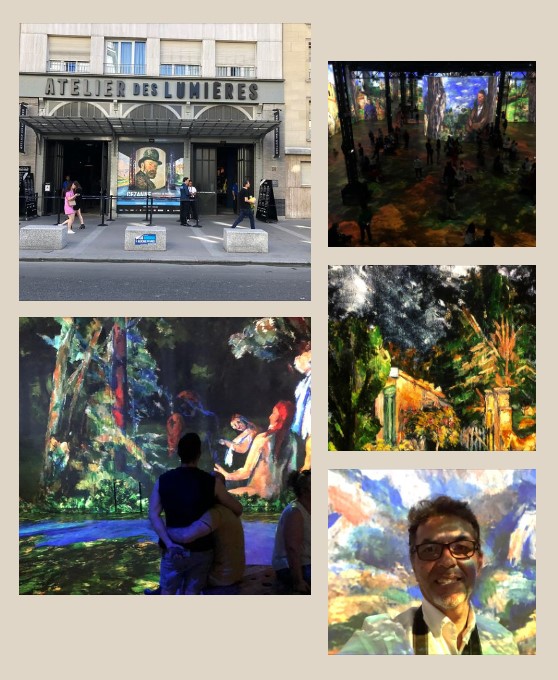 Recorriendo Exposiciones CEZANNE, Luces de Provenza por Daniel Benoit Cassou 