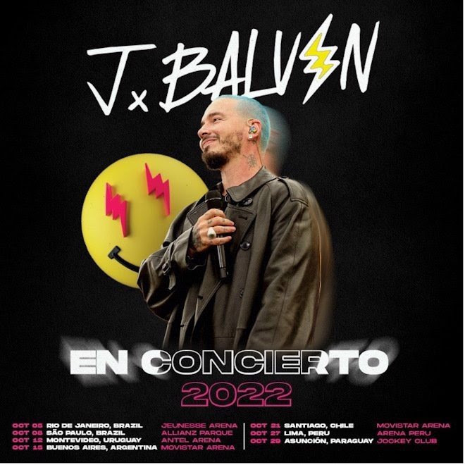 El artista global J Balvin anuncia su anticipada gira latinoamericana El artista global J Balvin anuncia su anticipada gira latinoamericana