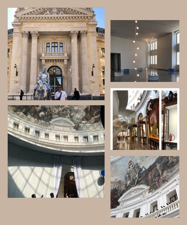 Visitando Museos LA BOURSE DE COMMERCE por Daniel Benoit Cassou 