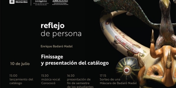 Este domingo 10 de julio a partir de las 15 horas te esperamos para presentar el catálogo y dar cierre a la exposición Reflejo de persona, de Enrique Badaró. Se realizarán distintas actividades con entrada libre en sala con el artista. ¡No te lo pierdas!