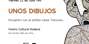 Invitación al encuentro de "Unos dibujos" - Centro Cultural Dodecá