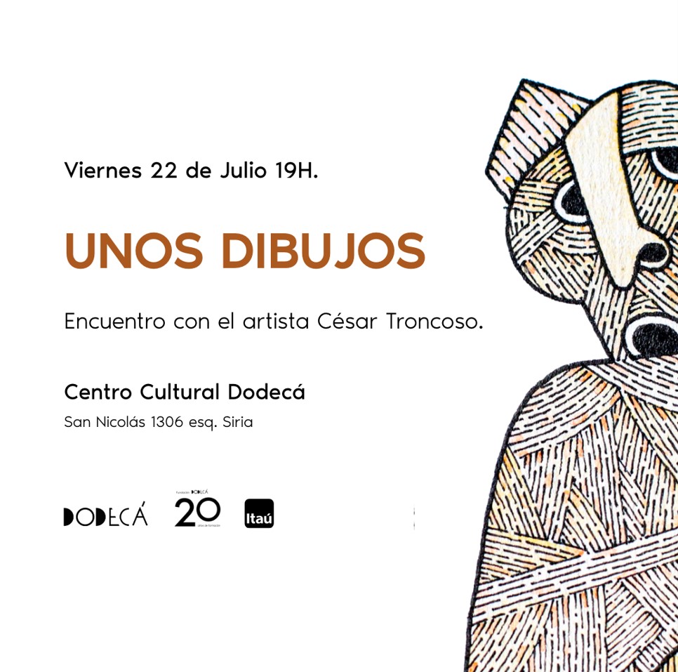 Invitación al encuentro de "Unos dibujos" - Centro Cultural Dodecá Invitación al encuentro de "Unos dibujos" - Centro Cultural Dodecá