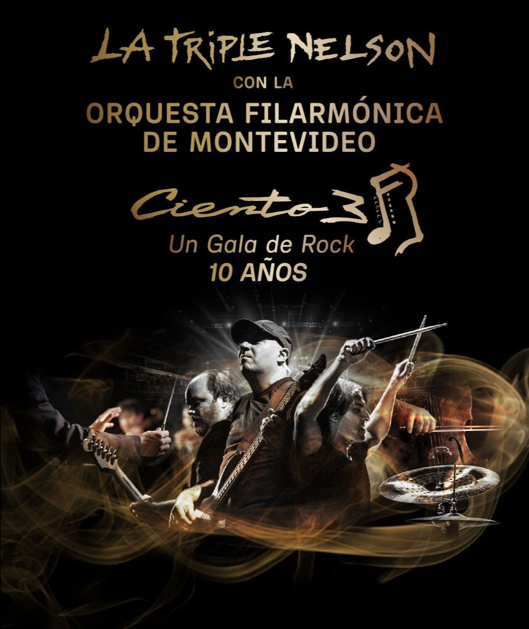 CIENTO 3 27 OCTUBRE | ANTEL ARENA CIENTO 3 27 OCTUBRE | ANTEL ARENA