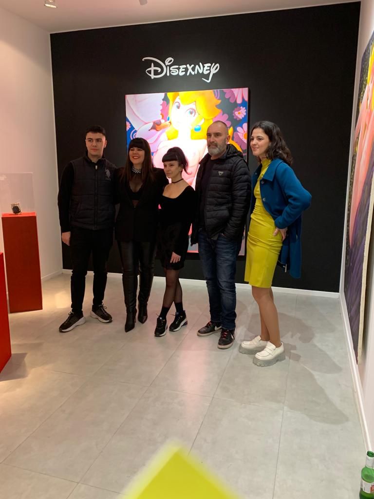 Disexney en el marco de Erotic art de Diana Saravia Gallery- Fernando Barrios - artistas