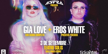 GIA LOVE* EROS WHITE_ 3 de Set- Teatro Solis