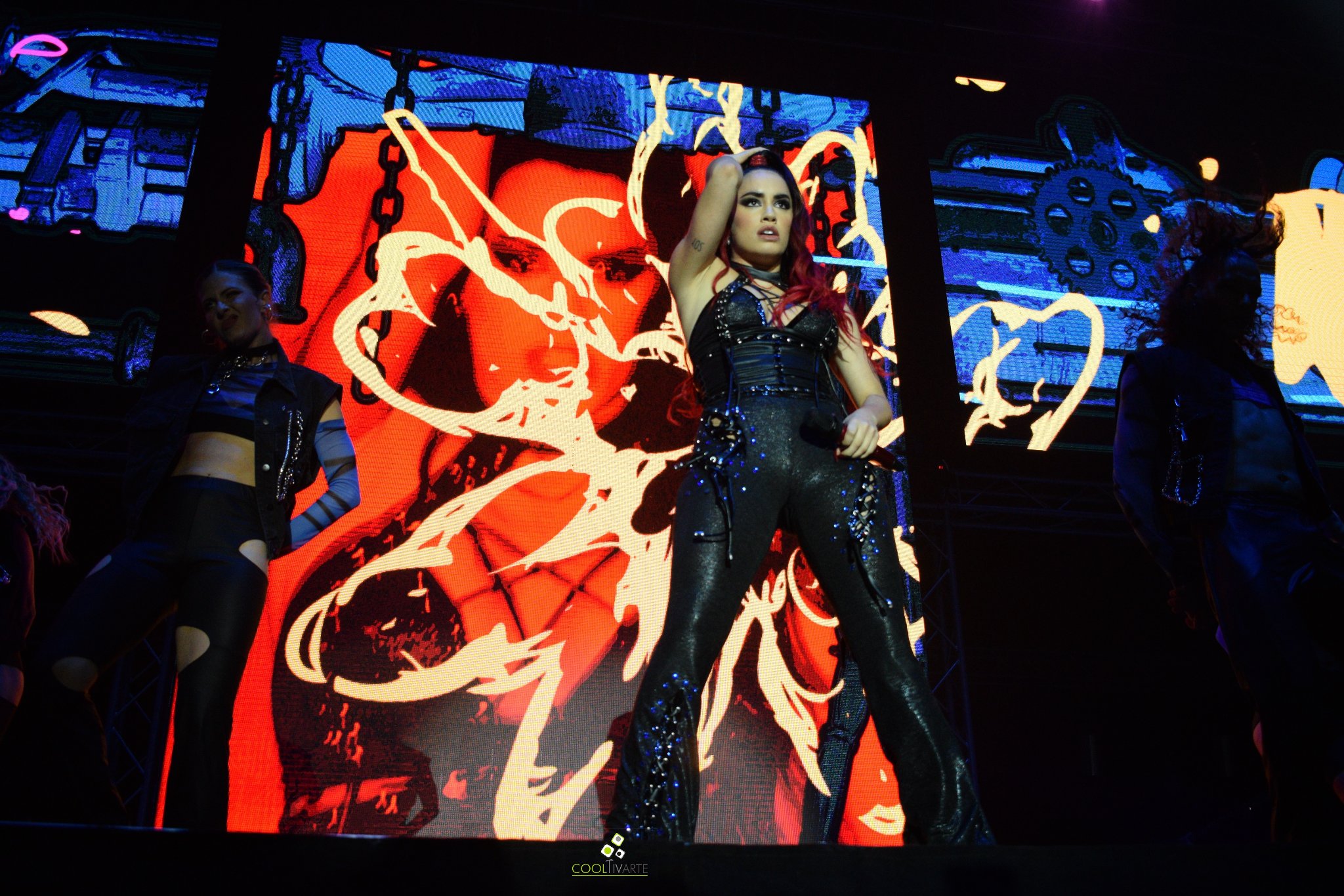 Lali en el Antel Arena - DisciplinaTour - 13-08-22 - Fotos Claudia Rivero