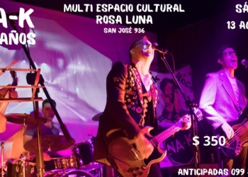 Na-K celebra 20 años de vida en el Rock Uruguayo