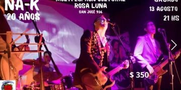 Na-K celebra 20 años de vida en el Rock Uruguayo