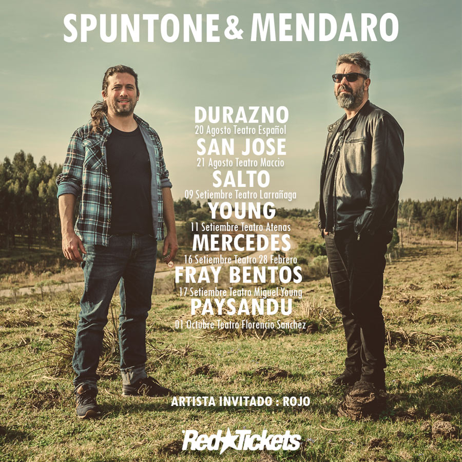 Spuntone & Mendaro en gira por Uruguay