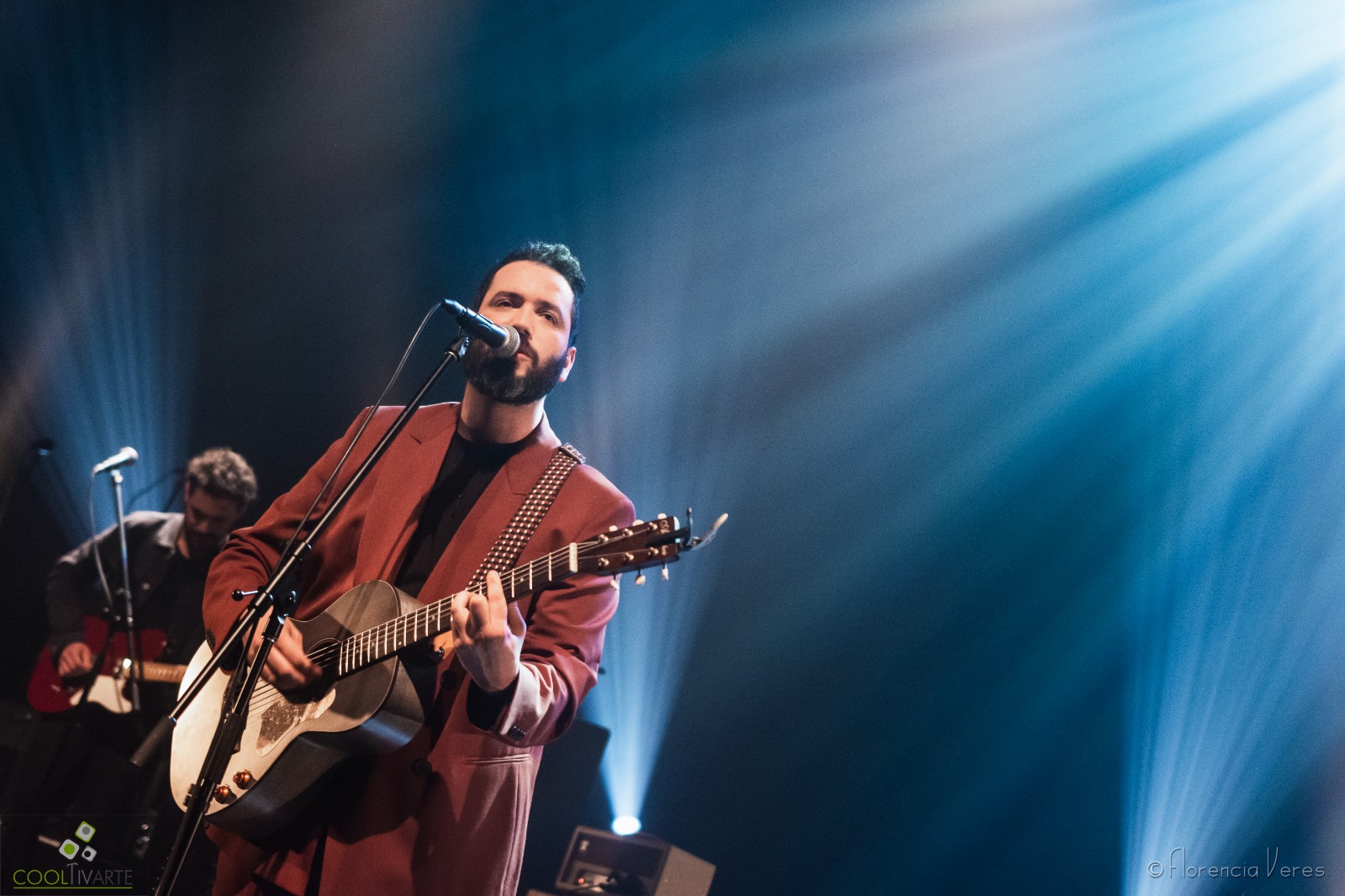 Diego Gonzalez en la Sala Hugo Balzo - Setiembre 2022 - Foto Florencia Veres