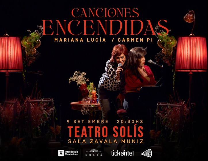 Un espectáculo que homenajea la chispa femenina en la canción. Con una selección que combina canciones de Mariana y Carmen con otras, pasando por Samantha Navarro, Ana Prada, Mariana Ingold, Gal Costa, Florencia Núñez y algunas sorpresas.