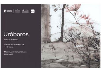 Uróboros de Claudia Anselmi en la sala María Freire - 16 de setiembre 2022 a las 19 hs. Museo Juan Manuel Blanes