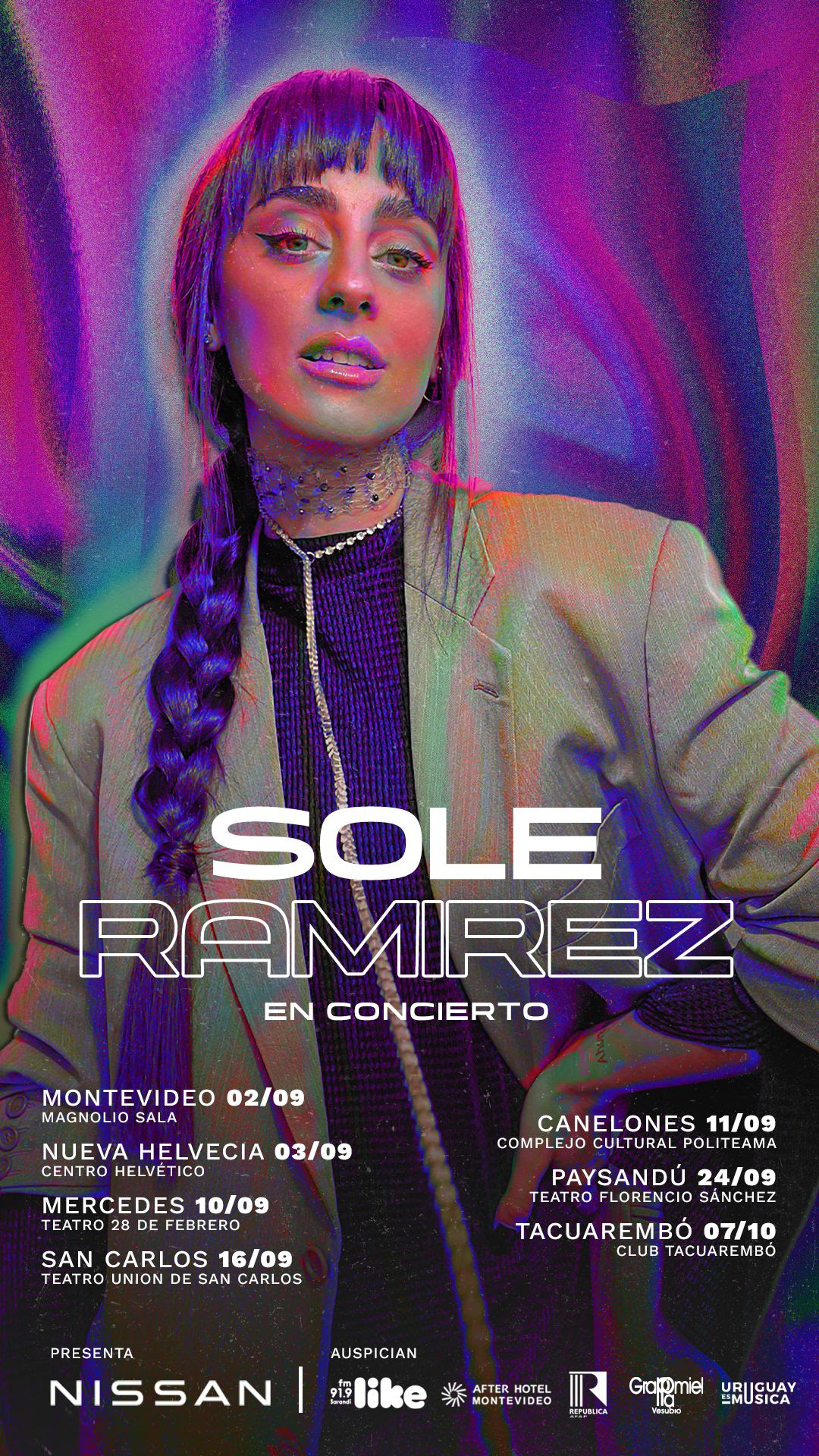 Sole Ramirez en concierto