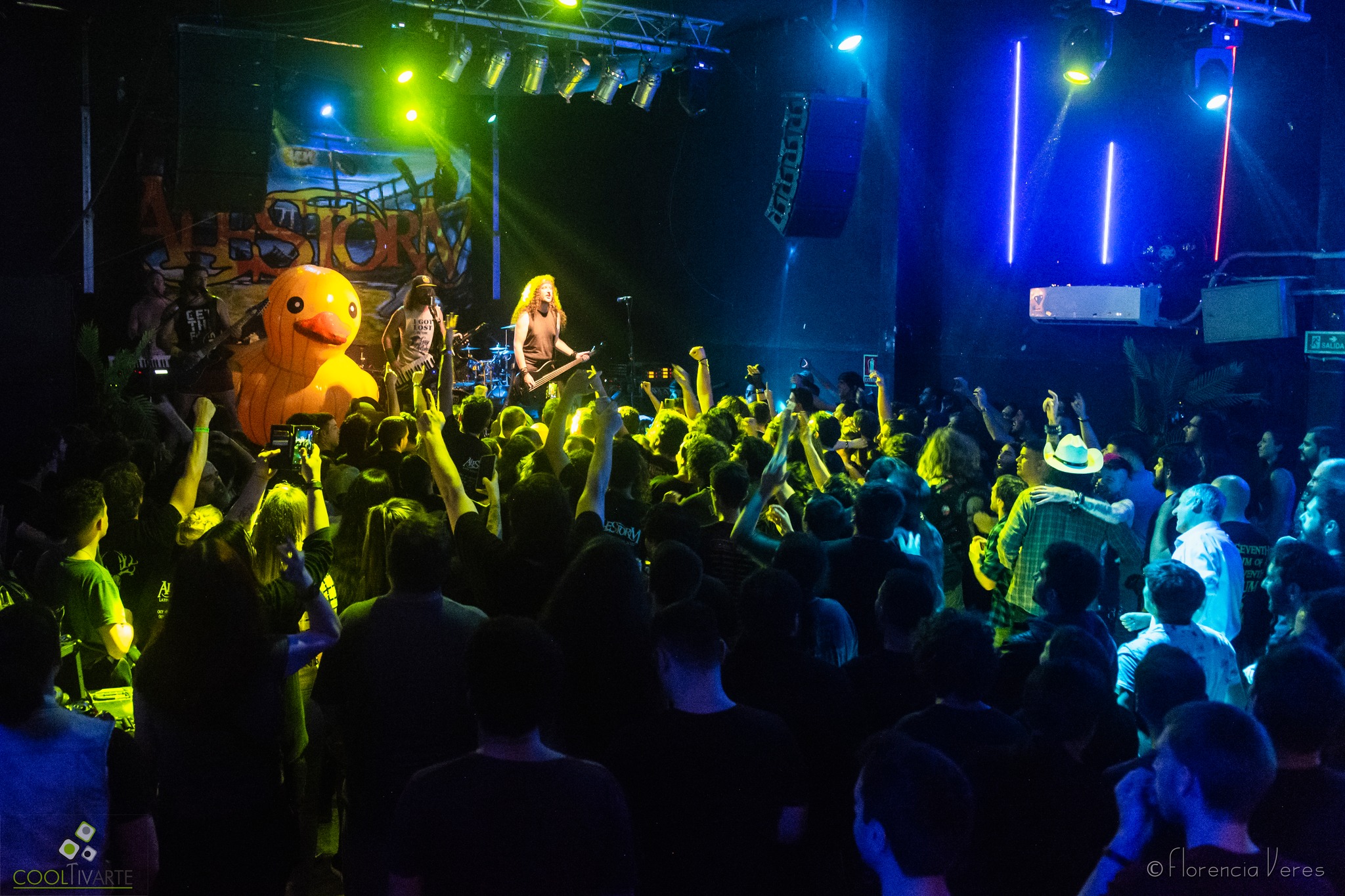 Alestorm octubre2022 en Budapest Sala - Seventh Rum Over Latin America Tour 2022 - Fotografía Florencia Veres