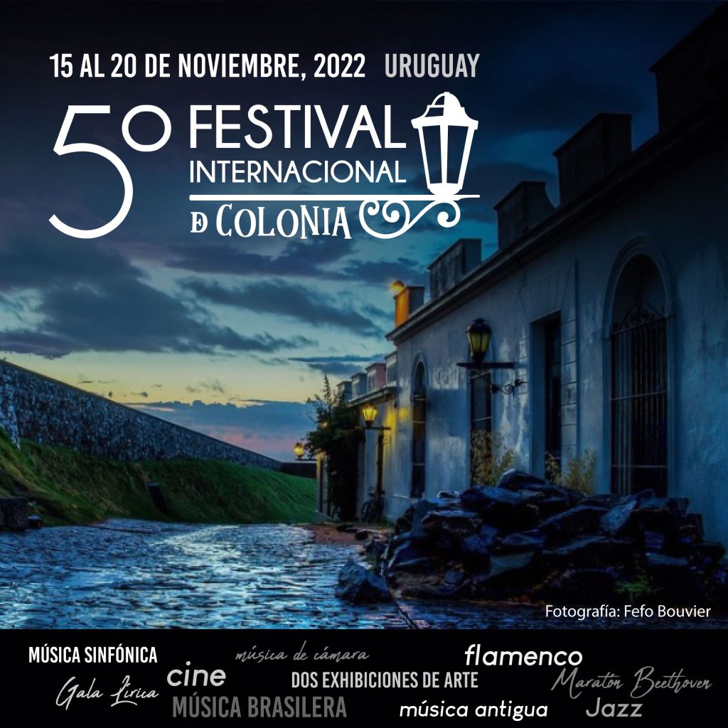Festival Internacional de Colonia del 15 al 20 de noviembre de 2022. Bajo la dirección artística del pianista Enrique Graf
