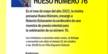 Lecturas de poesía. Hueso Húmero