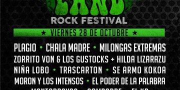 MUSIC LAND ROCK FESTIVAL en Botánica Sala - viernes 28 de octubre 2022