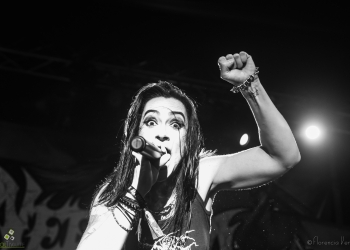 Nervosa se presentó el 23 de octubre del 2022 en Budapest Sala Fotografía Florencia Veres