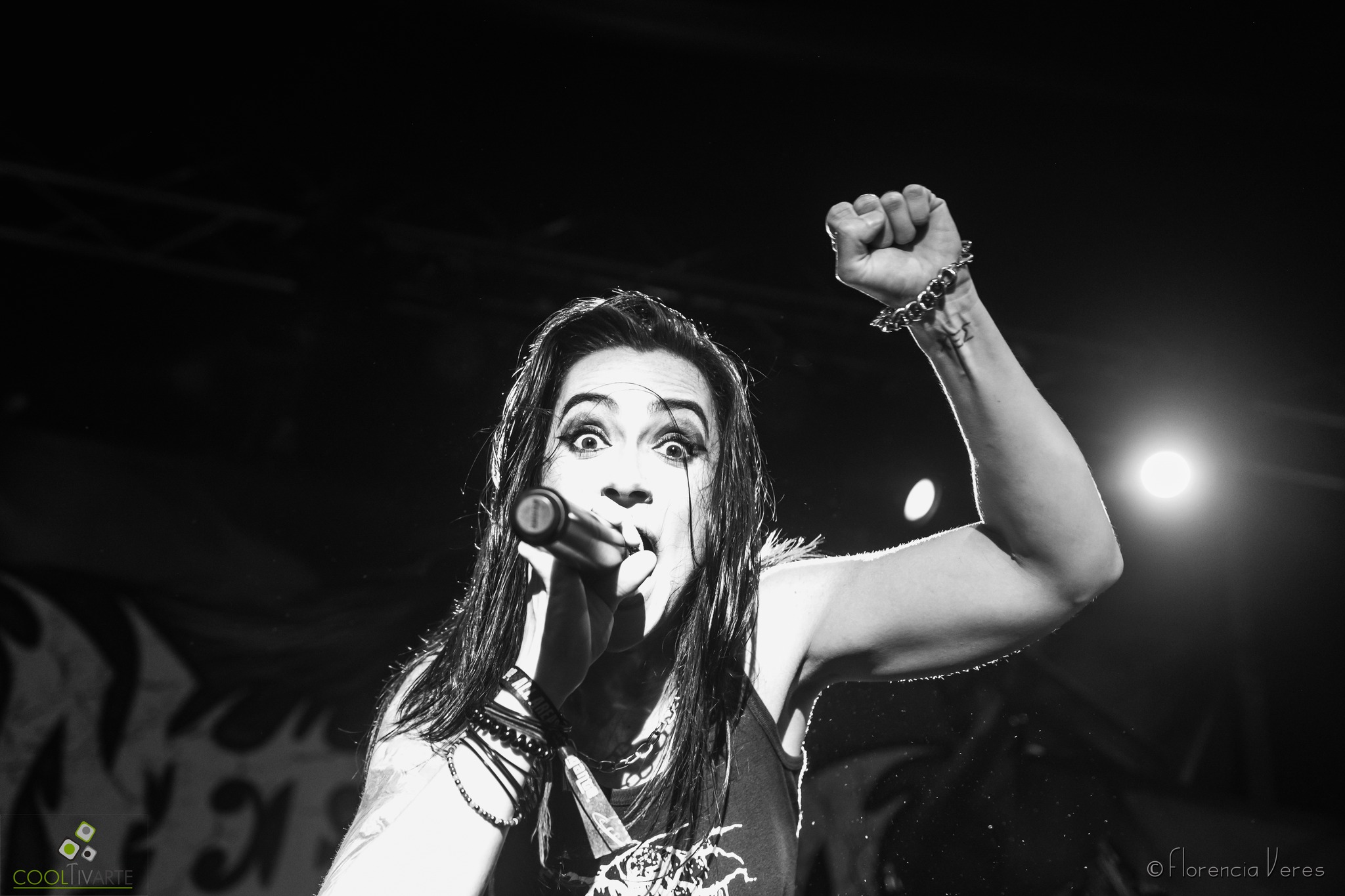 Nervosa se presentó el 23 de octubre del 2022 en Budapest Sala Fotografía Florencia Veres