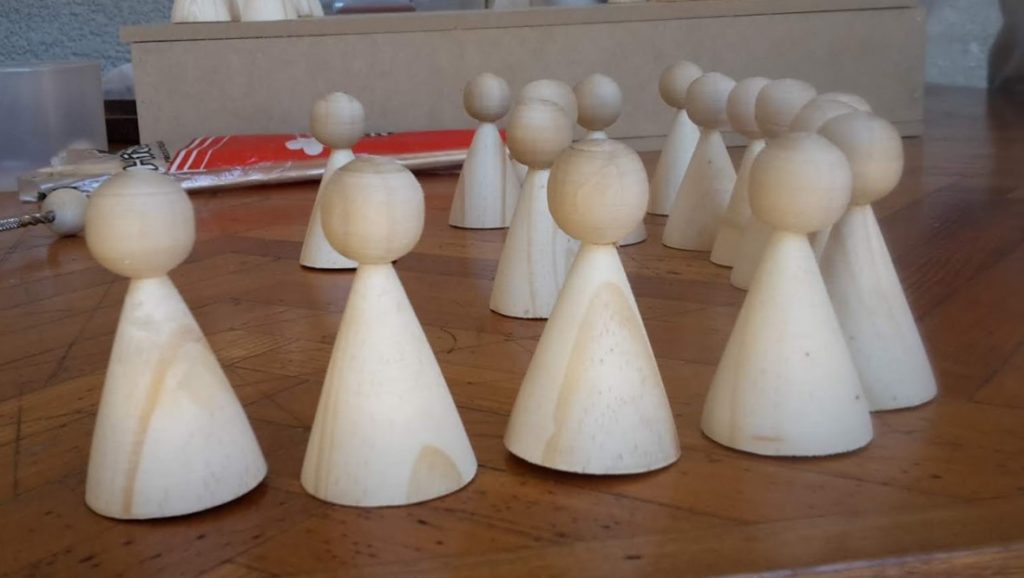 esculturas en minuatura  - foto Federico Meneses